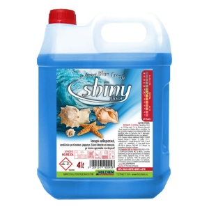 ΣΥΣΚΕΥΑΣΙΑ SHINY FLOOR SHINY FLOOR Kαθαριστικό γενικής χρήσης BLUE FRESH 4lt