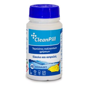 συσκευασια clean pill ενεργο χλωριο ταμπλετες